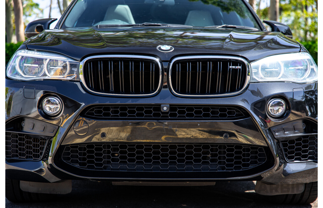 08/2016 BMW X5 M (AWD) F85 MY16 4d Wagon Black Sapphire Metallic Twin Turbo V8 4.4L