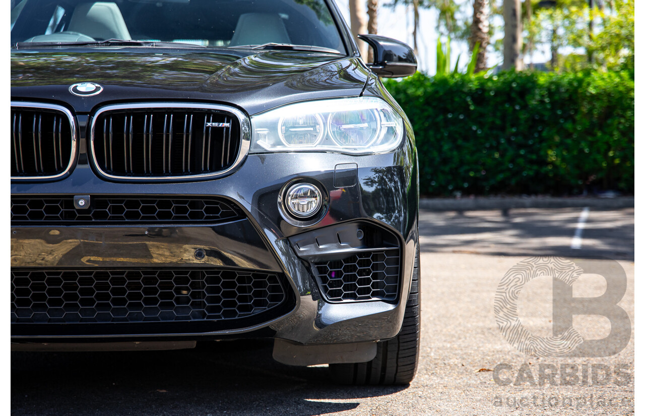08/2016 BMW X5 M (AWD) F85 MY16 4d Wagon Black Sapphire Metallic Twin Turbo V8 4.4L
