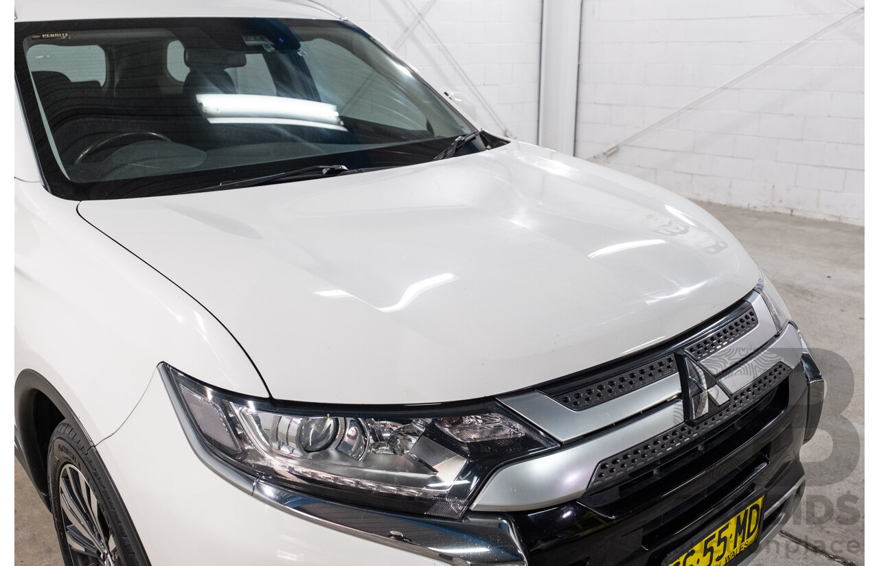 04/2019 Mitsubishi Outlander ES ADAS (FWD) ZL MY19 4d Wagon Solid White 2.4L