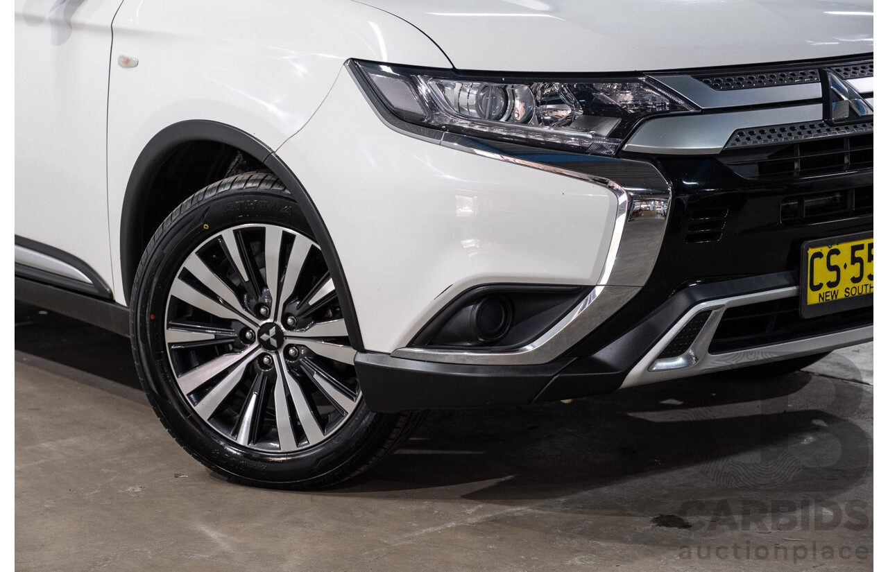 04/2019 Mitsubishi Outlander ES ADAS (FWD) ZL MY19 4d Wagon Solid White 2.4L