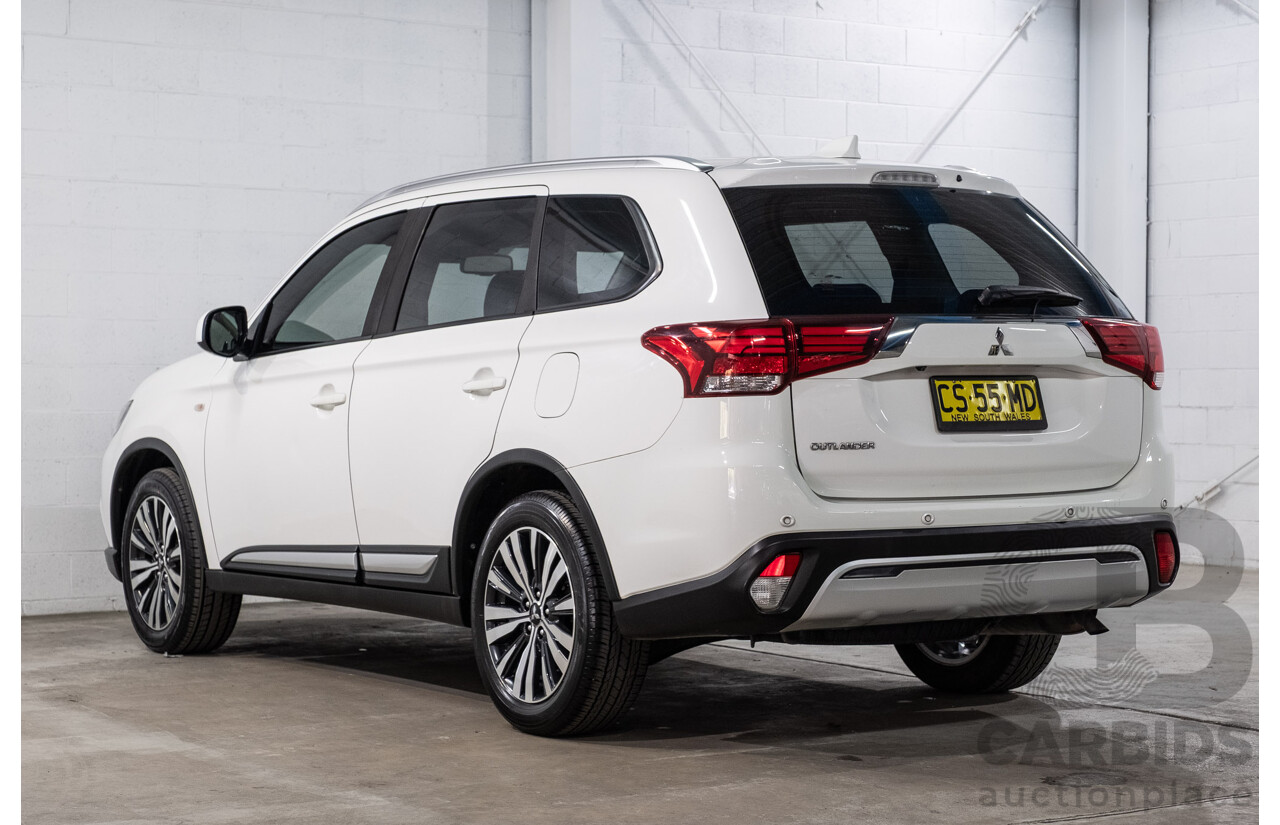 04/2019 Mitsubishi Outlander ES ADAS (FWD) ZL MY19 4d Wagon Solid White 2.4L