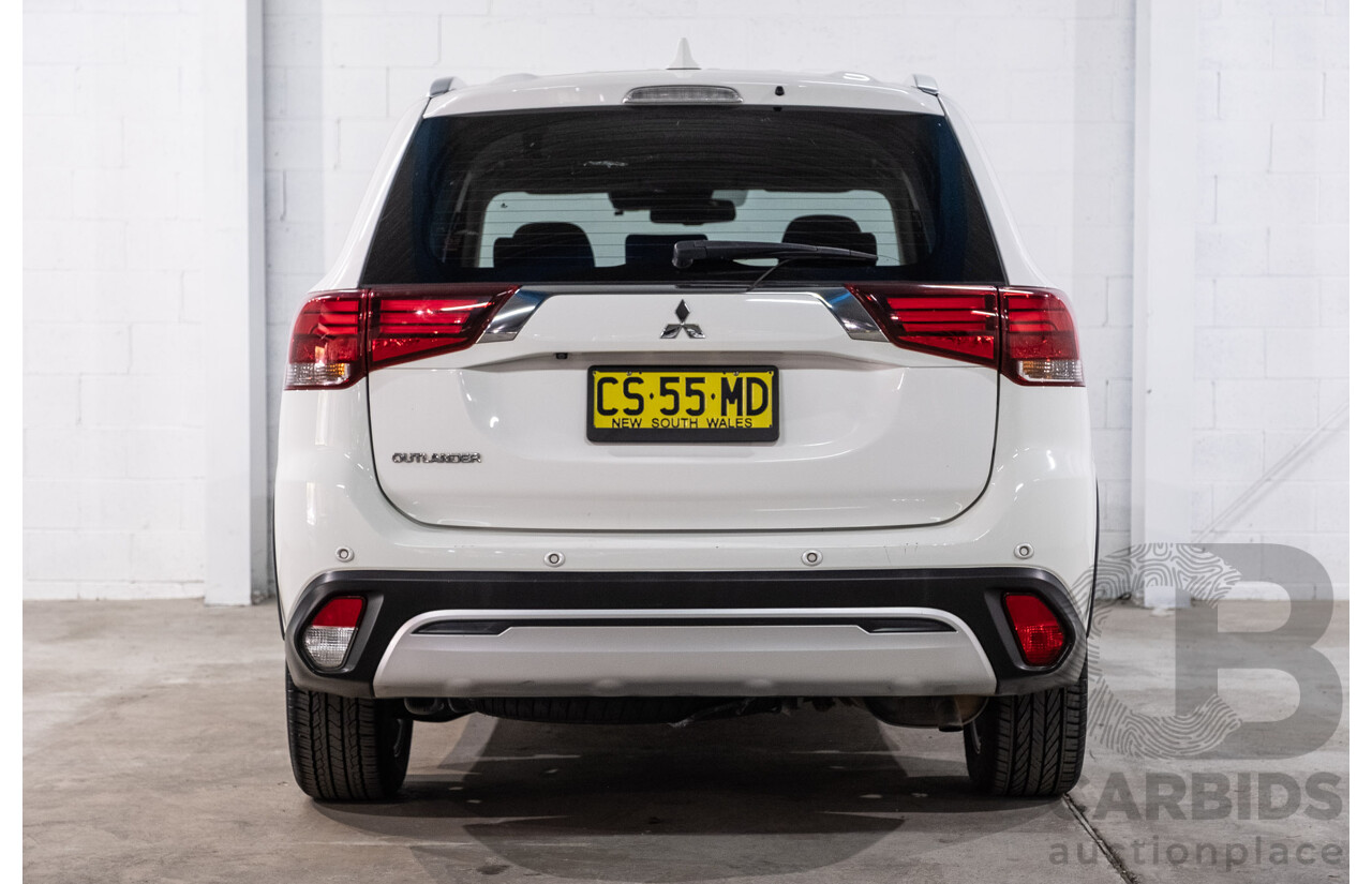 04/2019 Mitsubishi Outlander ES ADAS (FWD) ZL MY19 4d Wagon Solid White 2.4L