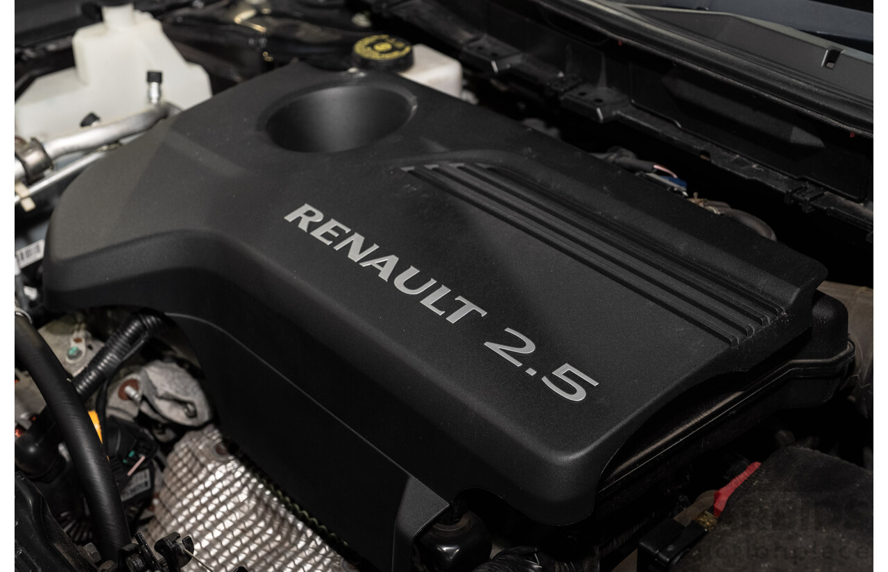 01/2017 Renault Koleos Intens X-Tronic (4x4) XZG 4d Wagon Metallic Black 2.5L