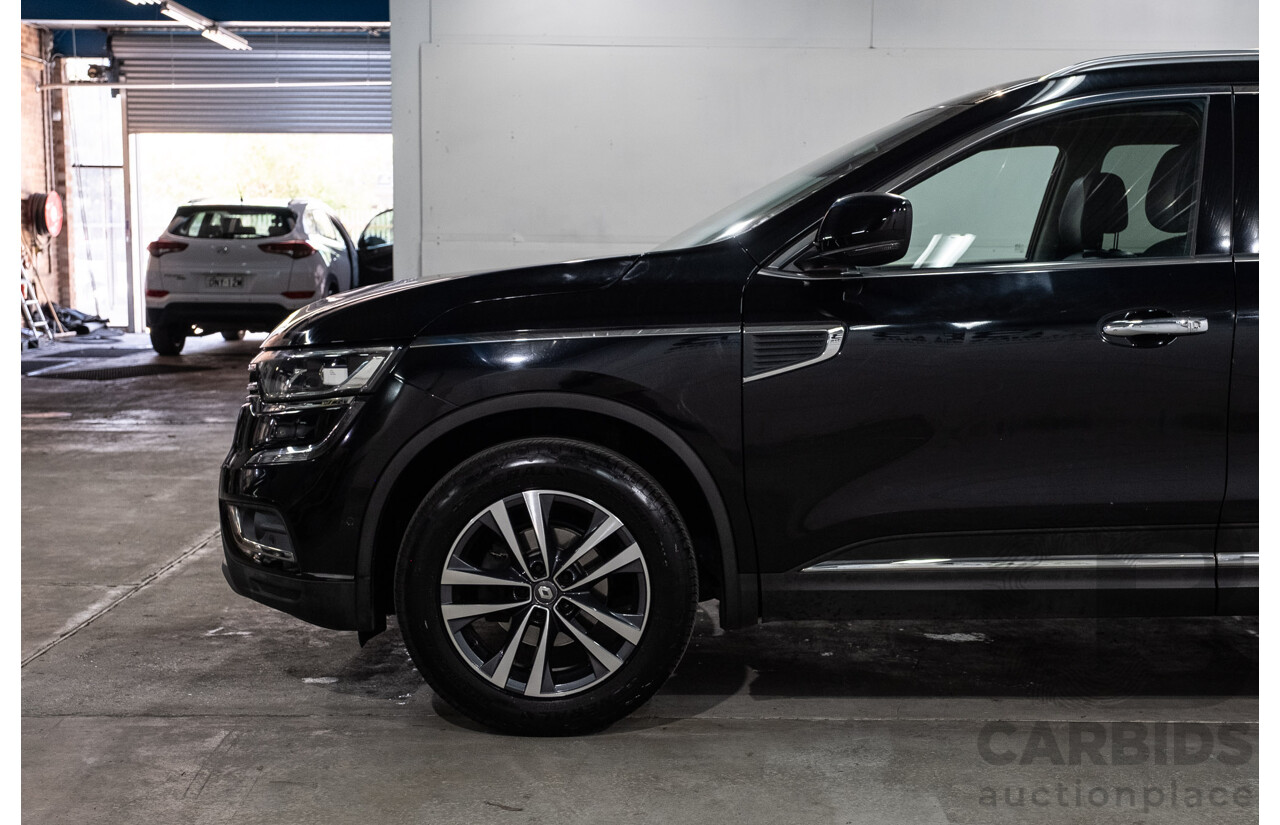 01/2017 Renault Koleos Intens X-Tronic (4x4) XZG 4d Wagon Metallic Black 2.5L