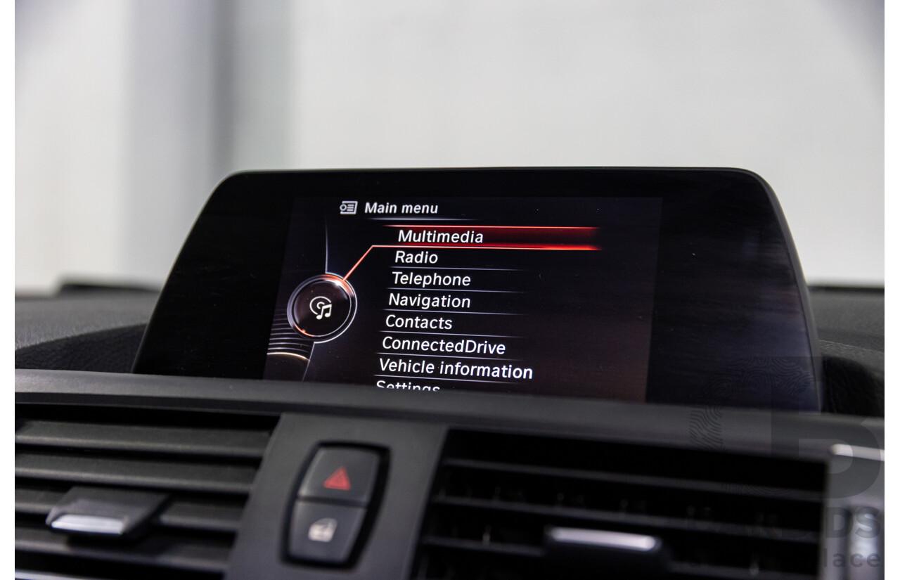 06/2016 BMW 118i Sport Line (RWD) F20 LCI 5d Hatchback Alpine White Turbo 1.5L