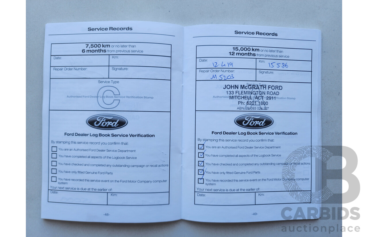 6/2018 Ford Escape Trend ZG MY18 4d Wagon Grey 1.5L