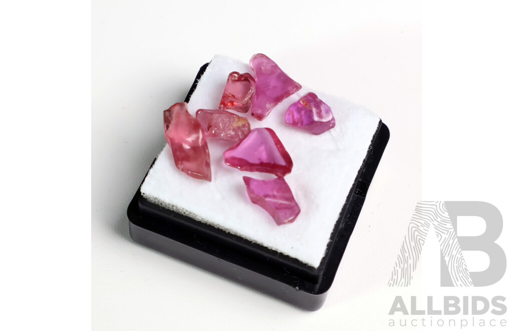 Uncut Winza Rubies - Lot of 7