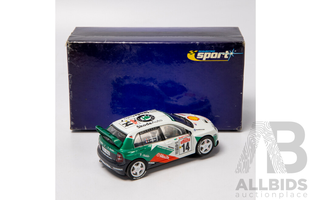 Scalextric Skoda WRC Fabia 1:32 Scale Slot Car