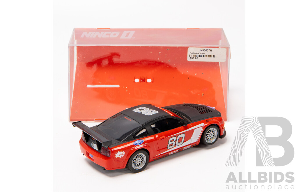 Ninco 1 Ford Mustang Daytona 1:32 Scale Slot Car