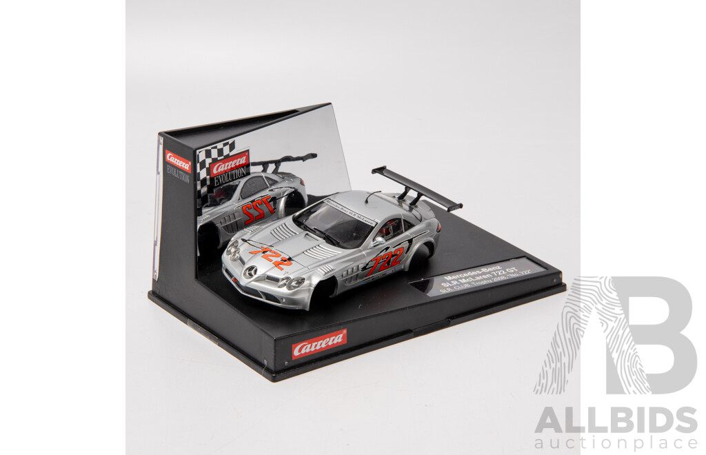 Carrera 2008 Mecedes-Benz SLR Mclaren 722 GT 1:32 Scale Slot Car Body Only
