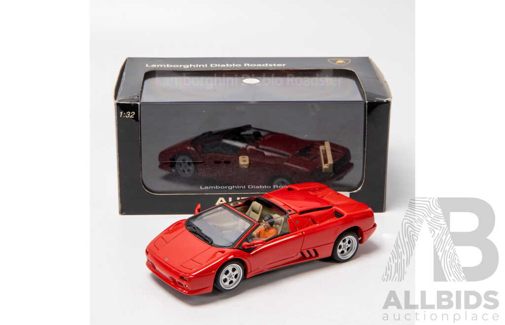 Autoart Lamborghini Diablo Roadster 1:32 Scale Slot Cars