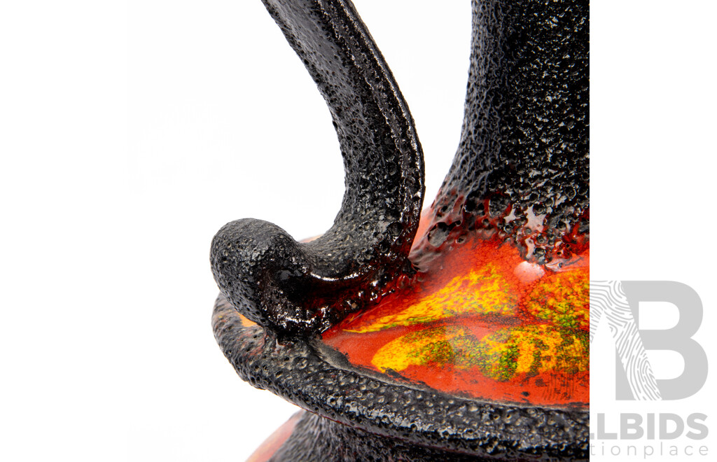 Vintage West German Fat Lava Single Handled Jug by Walter Gerhards Keramik