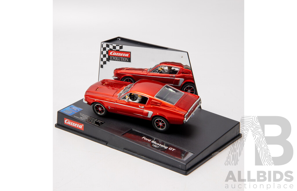 Carrera Evolution 1967 Ford Mustang GT 1:32 Scale Slot Car