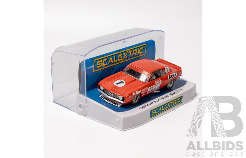 Scalextric 1972 Chevolet Camaro ZL-1 1:32 Scale Slot Car