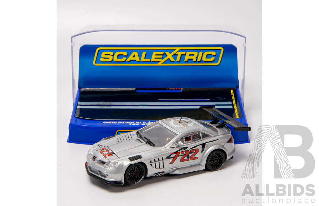Scalextric Mercedes SLR McLaren 722 GT 1:32 Scale Slot Car