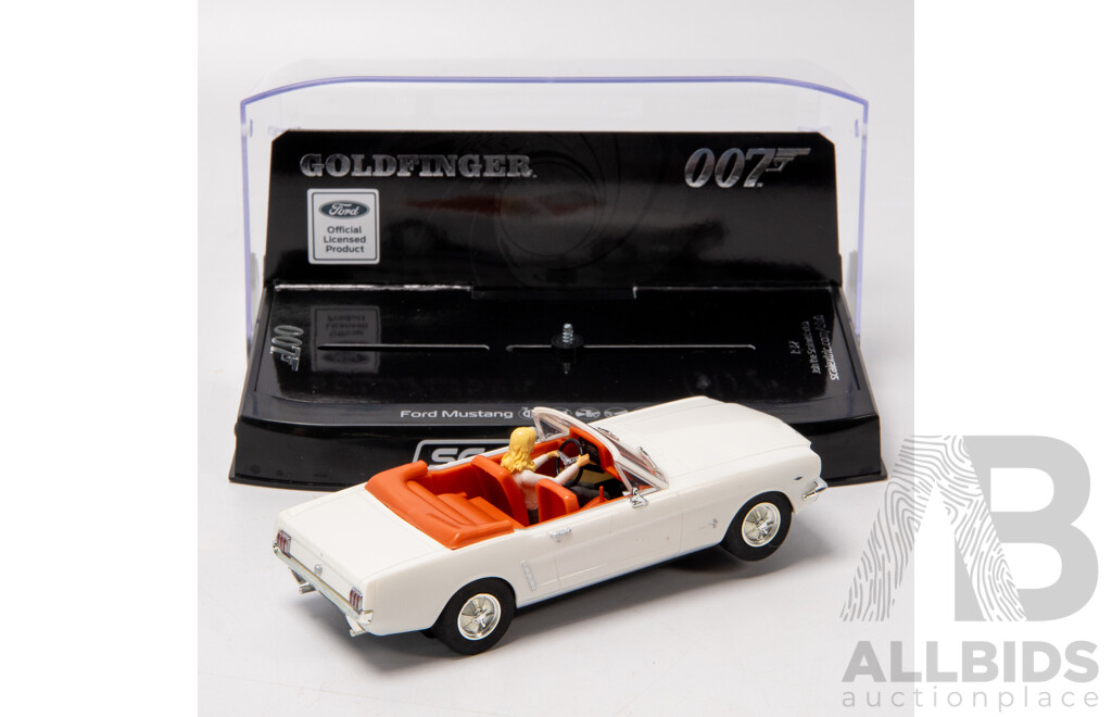 Scalextric Goldfinger 007 Ford Mustang 1:32 Scale Slot Car