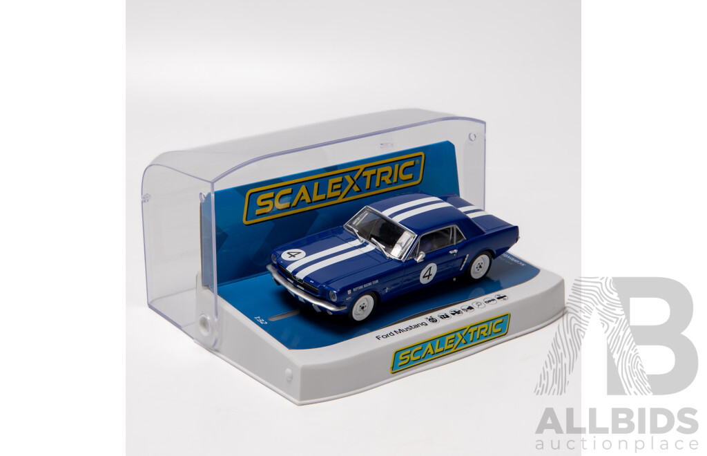 Scalextric Neptune Racing Ford Mustang 1:32 Scale Slot Car