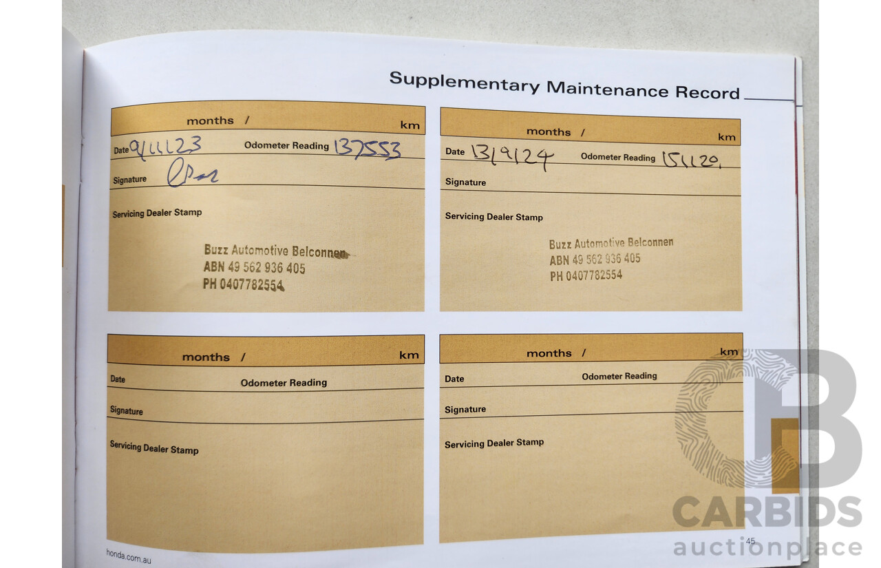 5/2015 Honda Hr-V VTi  4d Wagon White 1.8L