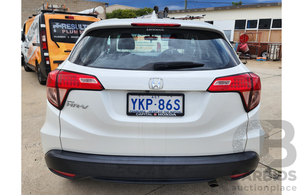 5/2015 Honda Hr-V VTi  4d Wagon White 1.8L