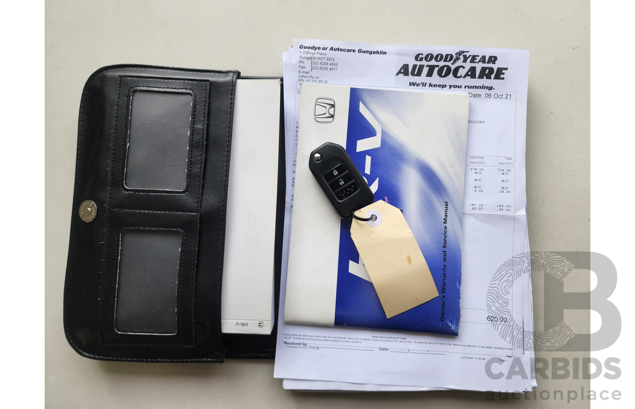 5/2015 Honda Hr-V VTi  4d Wagon White 1.8L