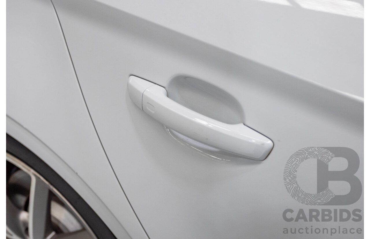 7/2016 Audi S3 2.0 TFSI Quattro (AWD) 8V MY15 4D Sedan Glacier White Turbo 2.0L