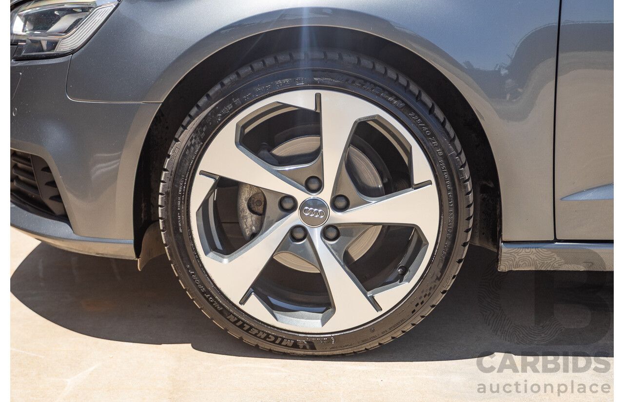 10/2017 Audi A3 TFSI Sportback COD 8V MY18 5D Hatchback Monsoon Grey Metallic Turbo 1.4L