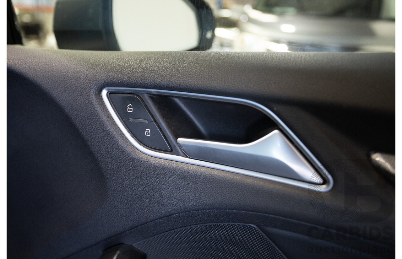 10/2017 Audi A3 TFSI Sportback COD 8V MY18 5D Hatchback Monsoon Grey Metallic Turbo 1.4L