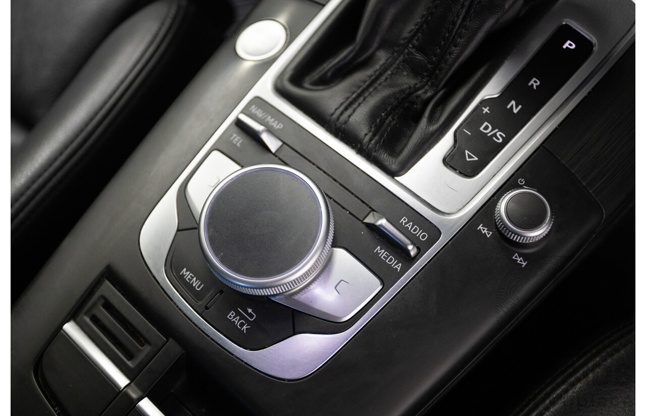 10/2017 Audi A3 TFSI Sportback COD 8V MY18 5D Hatchback Monsoon Grey Metallic Turbo 1.4L