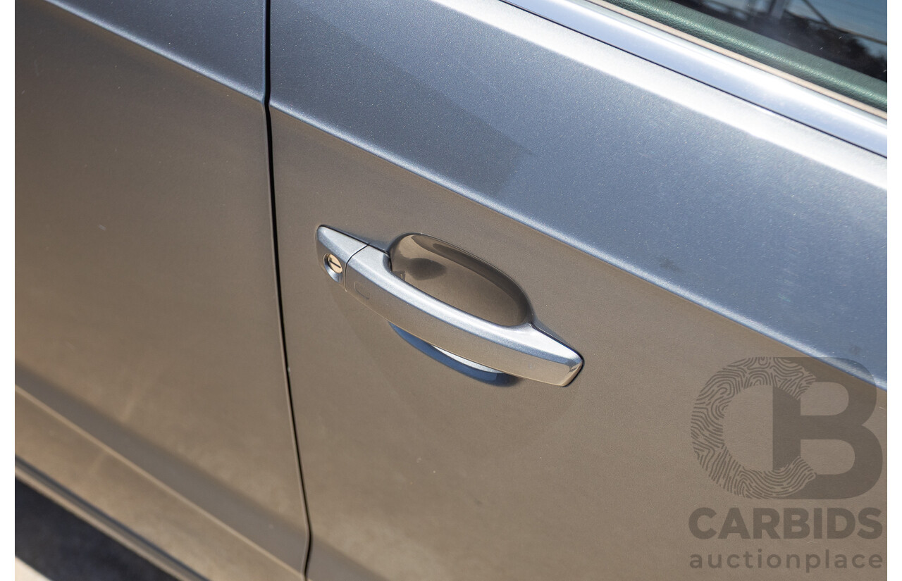 10/2017 Audi A3 TFSI Sportback COD 8V MY18 5D Hatchback Monsoon Grey Metallic Turbo 1.4L