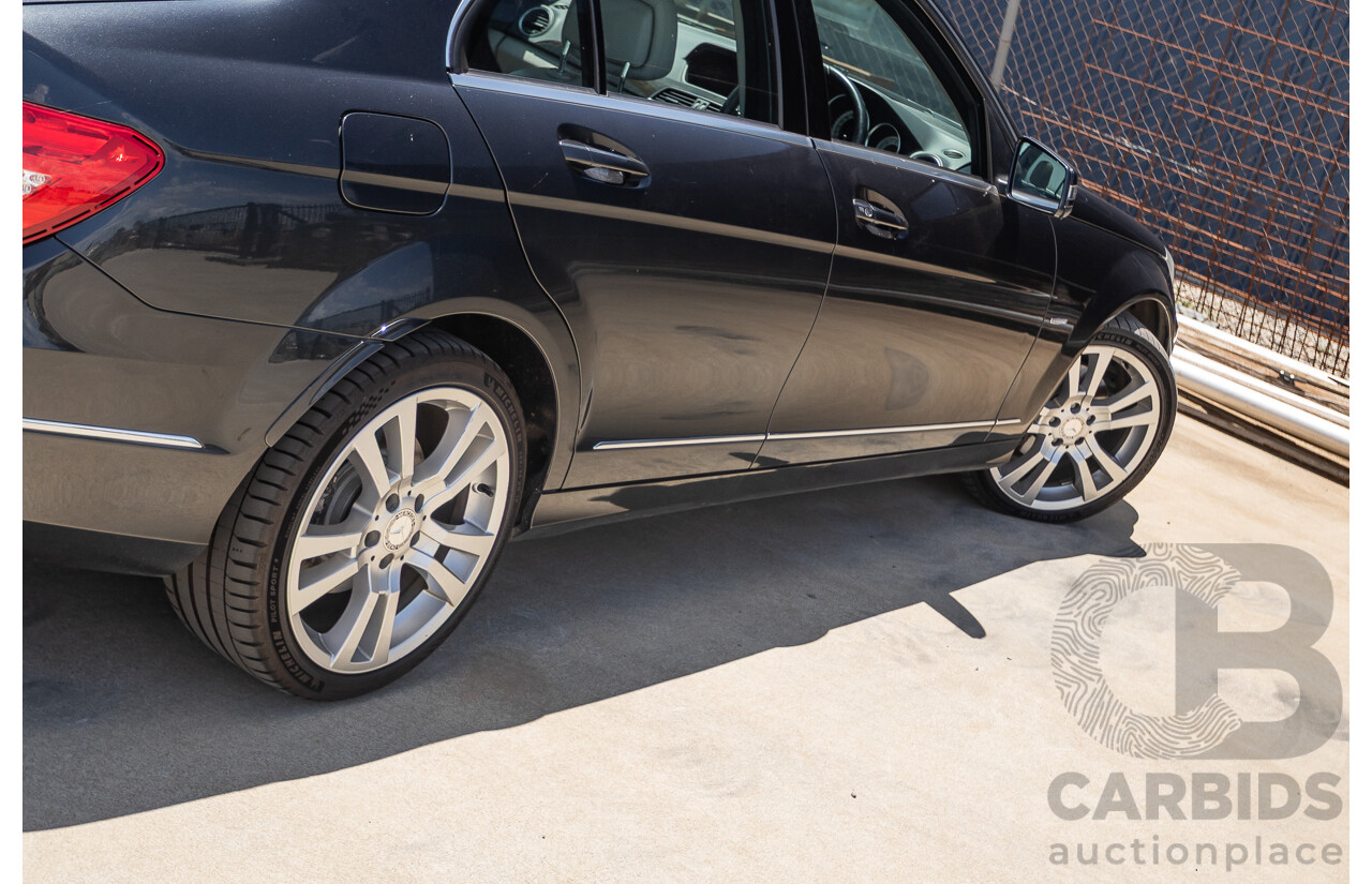 11/2011 Mercedes-Benz C250 CDI Avantguard W204 MY11 4D Sedan Magnetite Black 2.1L