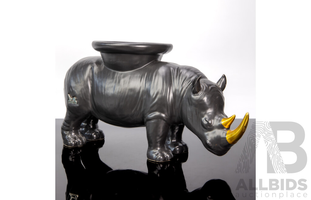 He Was Stronger Than He Thought Ceramic Plant Stand by Gillie & Marc Schattner