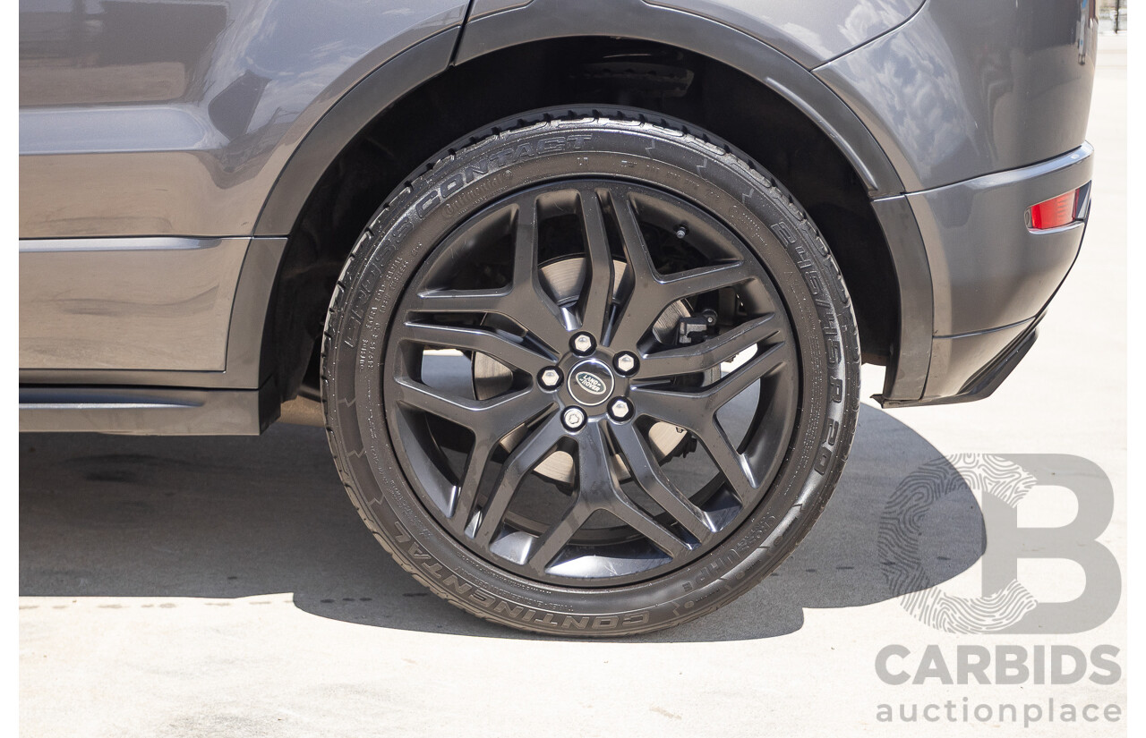 08/2016 Range Rover Evoque Td4 180 HSE Dynamic (AWD) LV MY17 5D Wagon Waitomo Grey Turbo Diesel 2.0L