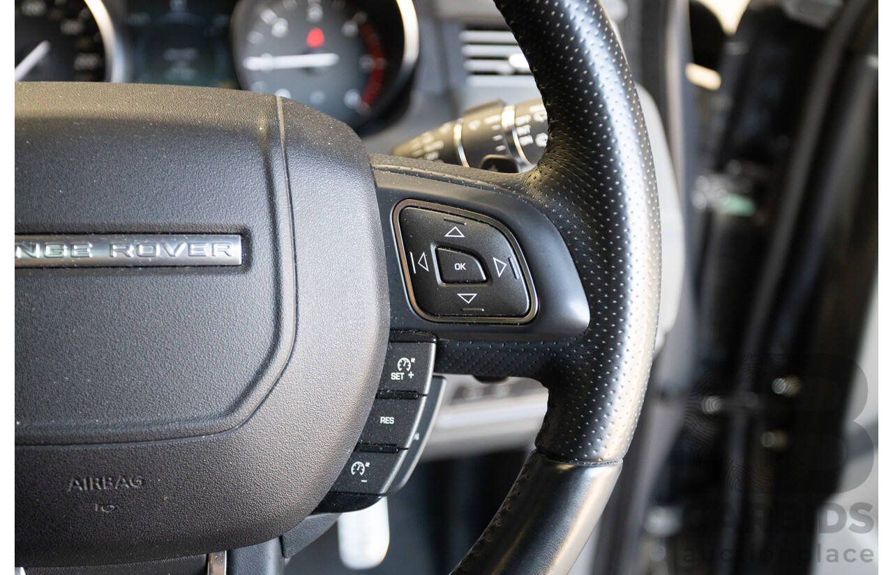 08/2016 Range Rover Evoque Td4 180 HSE Dynamic (AWD) LV MY17 5D Wagon Waitomo Grey Turbo Diesel 2.0L