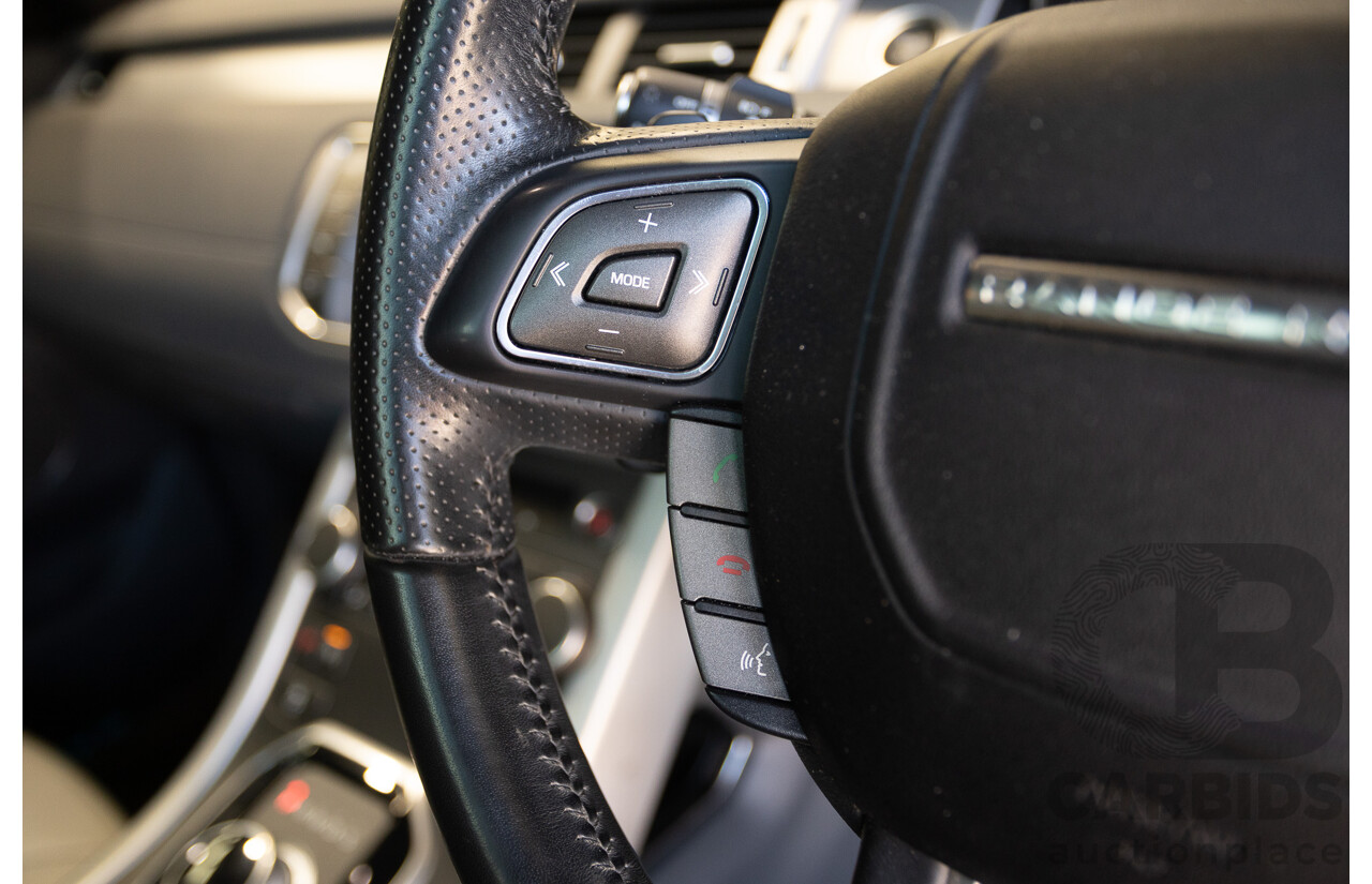 08/2016 Range Rover Evoque Td4 180 HSE Dynamic (AWD) LV MY17 5D Wagon Waitomo Grey Turbo Diesel 2.0L