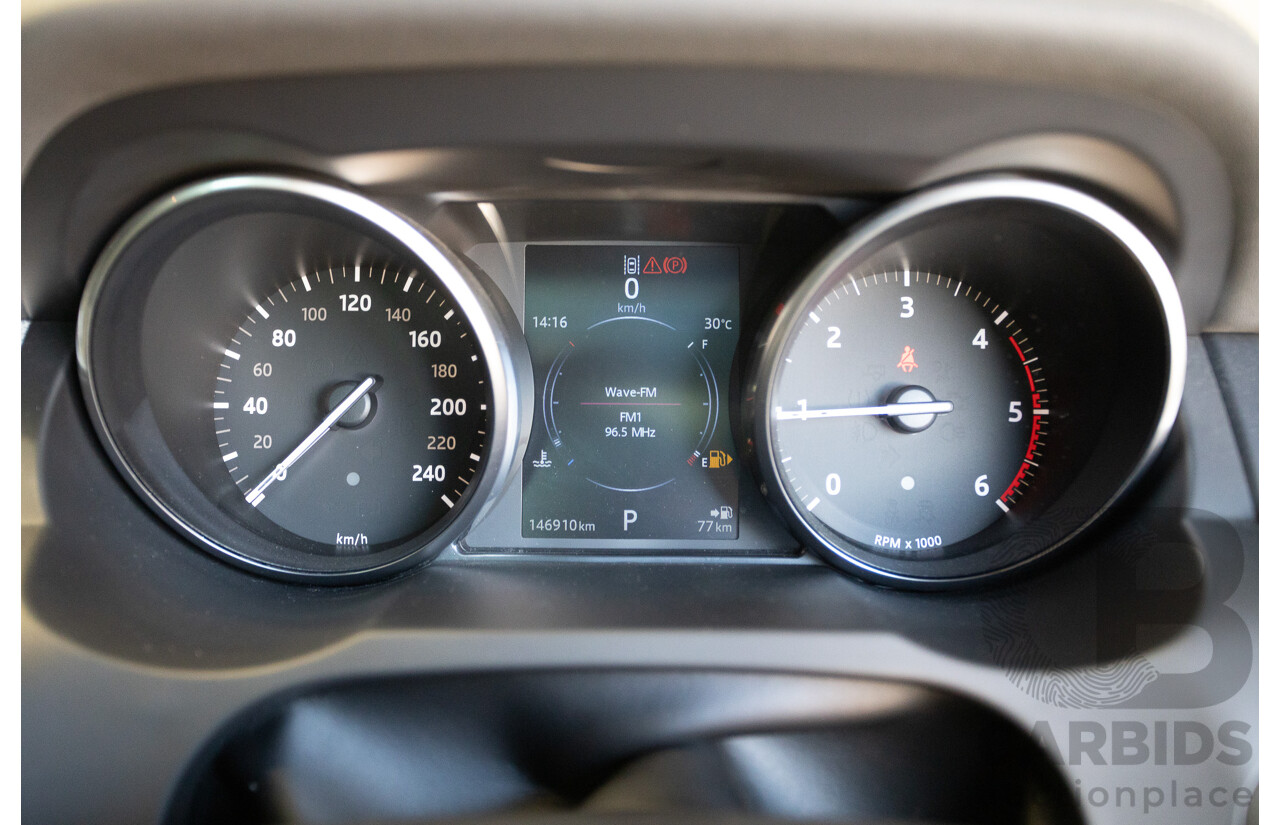 08/2016 Range Rover Evoque Td4 180 HSE Dynamic (AWD) LV MY17 5D Wagon Waitomo Grey Turbo Diesel 2.0L