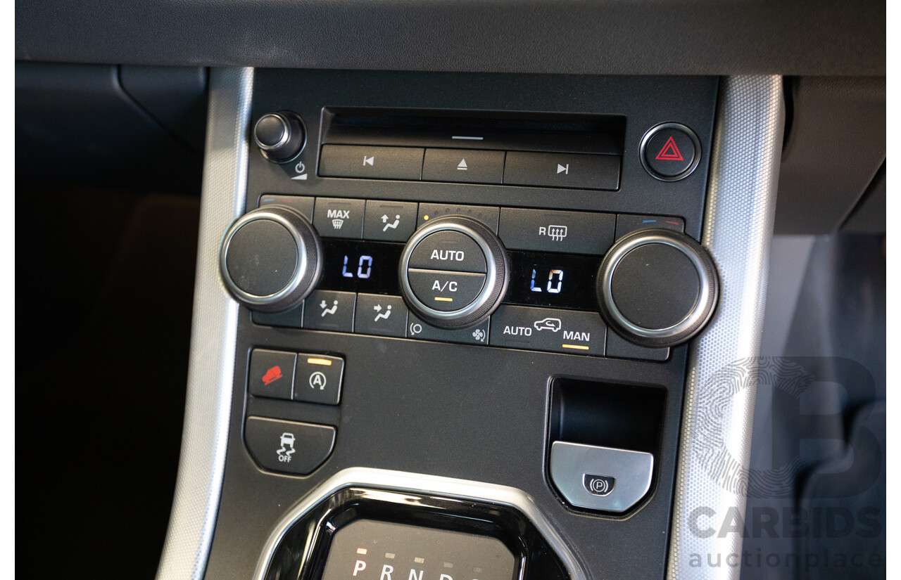 08/2016 Range Rover Evoque Td4 180 HSE Dynamic (AWD) LV MY17 5D Wagon Waitomo Grey Turbo Diesel 2.0L