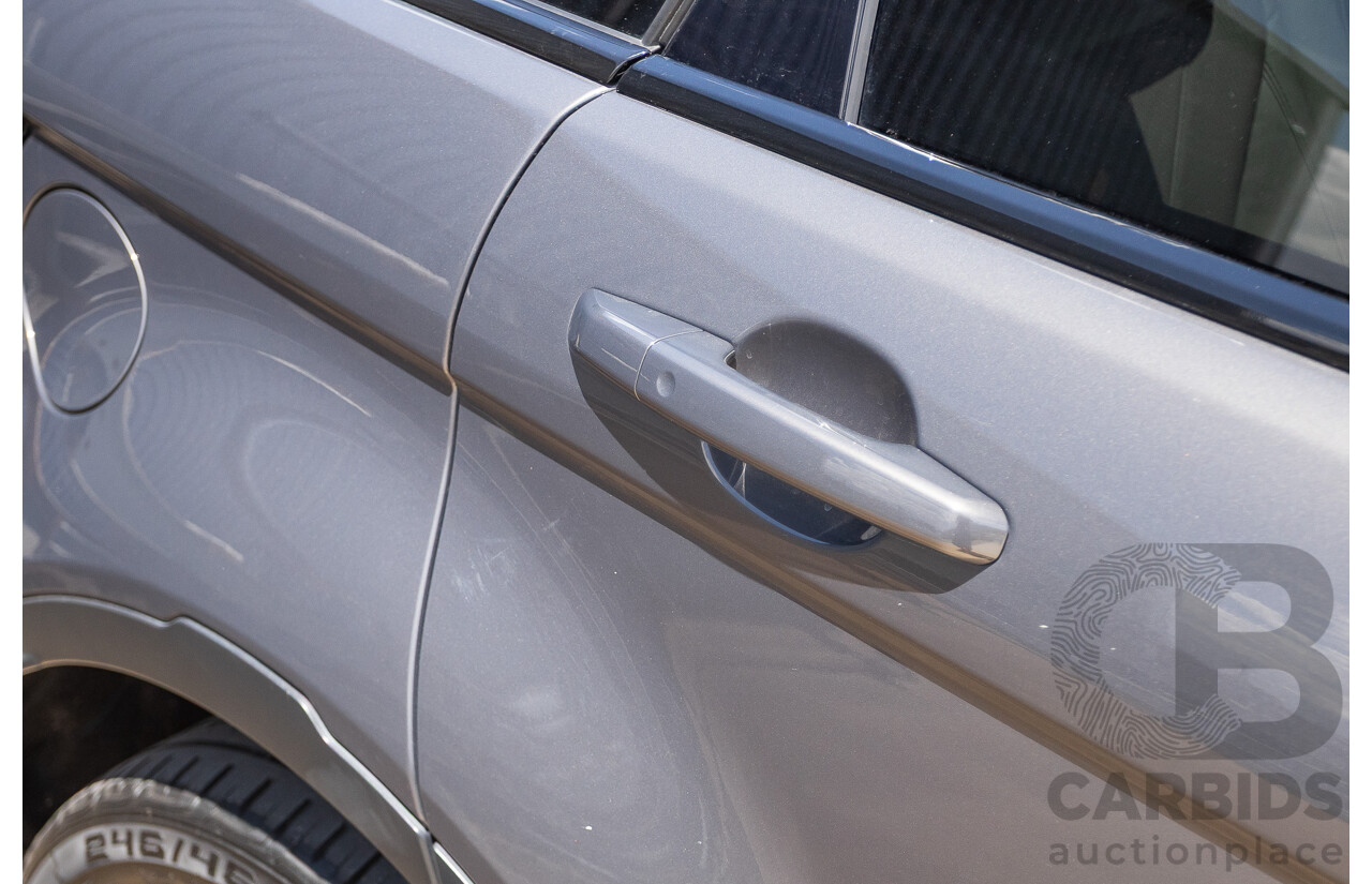 08/2016 Range Rover Evoque Td4 180 HSE Dynamic (AWD) LV MY17 5D Wagon Waitomo Grey Turbo Diesel 2.0L