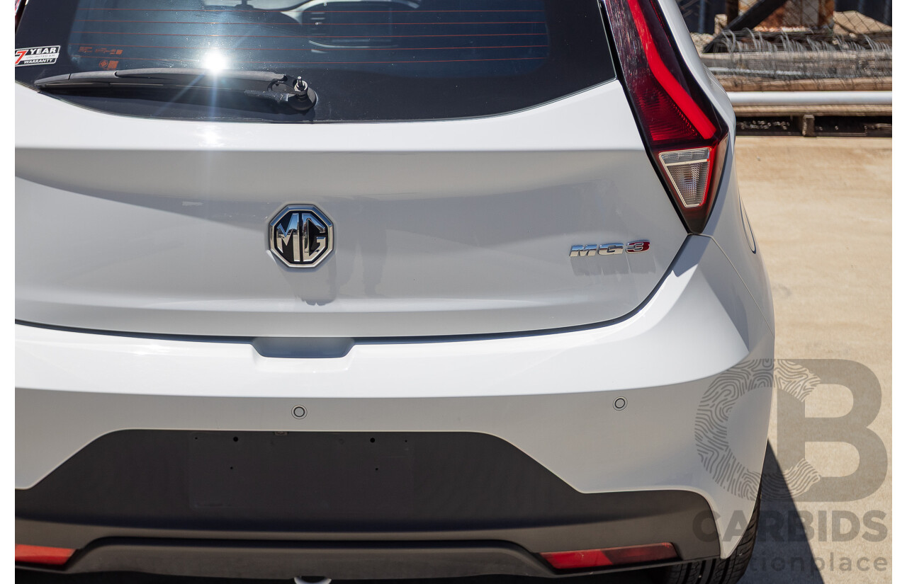 3/2024 MG MG3 Auto Core SZP1 MY24 5D Hatchback Dover White 1.5L