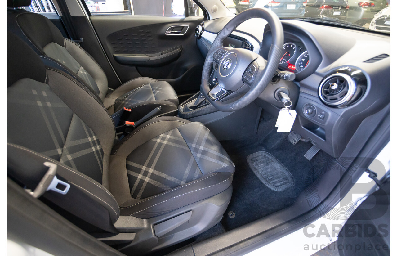 3/2024 MG MG3 Auto Core SZP1 MY24 5D Hatchback Dover White 1.5L