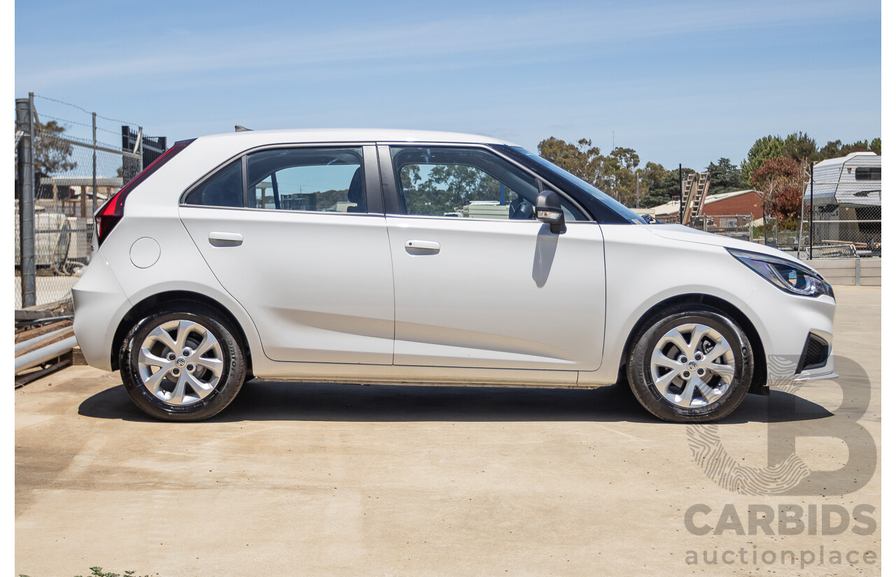 3/2024 MG MG3 Auto Core SZP1 MY24 5D Hatchback Dover White 1.5L