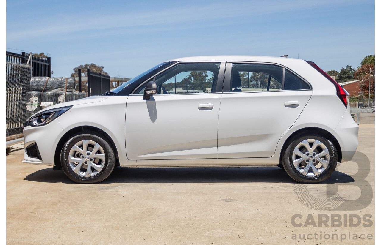 3/2024 MG MG3 Auto Core SZP1 MY24 5D Hatchback Dover White 1.5L
