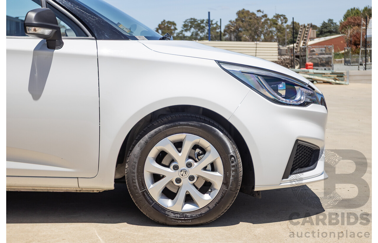 3/2024 MG MG3 Auto Core SZP1 MY24 5D Hatchback Dover White 1.5L