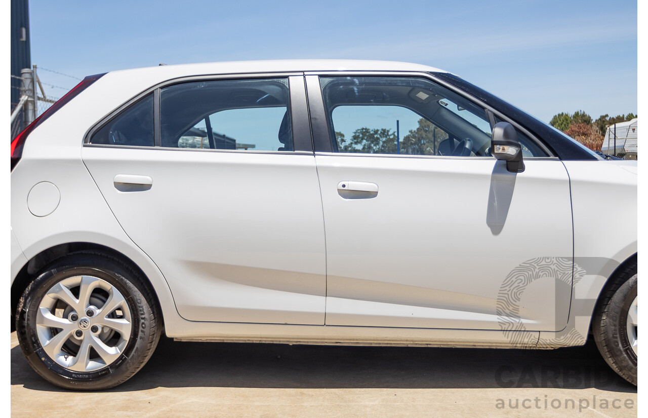 3/2024 MG MG3 Auto Core SZP1 MY24 5D Hatchback Dover White 1.5L