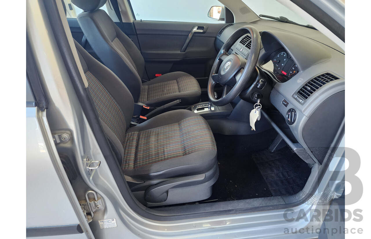 1/2007 Volkswagen Polo Match 9N MY07 UPGRADE 5d Hatchback Silver 1.6L