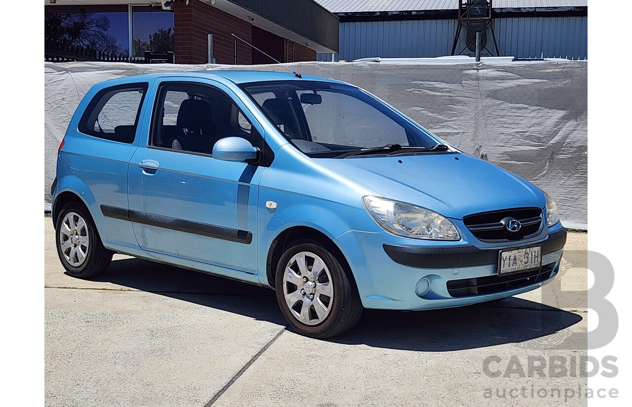 8/2009 Hyundai Getz S TB MY09 3d Hatchback Blue 1.4L
