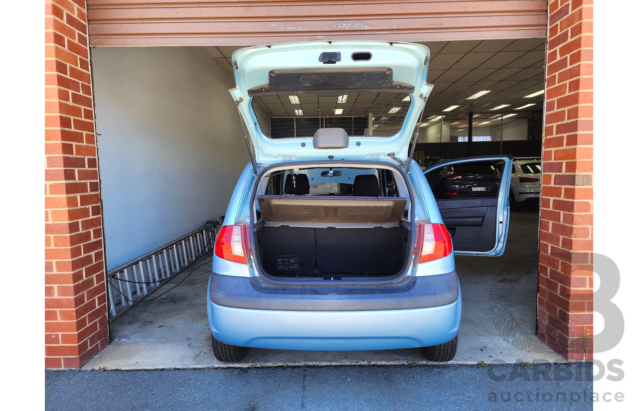 8/2009 Hyundai Getz S TB MY09 3d Hatchback Blue 1.4L