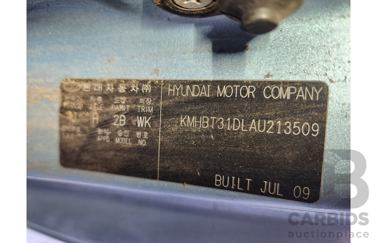 8/2009 Hyundai Getz S TB MY09 3d Hatchback Blue 1.4L