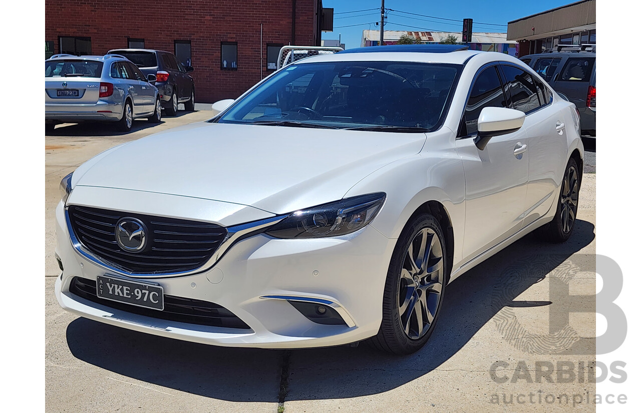 12/2014 Mazda Mazda6 Atenza 6C 4d Sedan White 2.2L