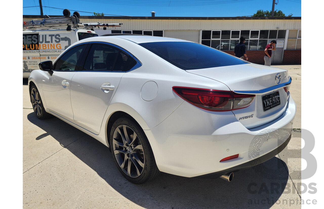12/2014 Mazda Mazda6 Atenza 6C 4d Sedan White 2.2L