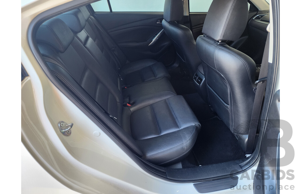 12/2014 Mazda Mazda6 Atenza 6C 4d Sedan White 2.2L